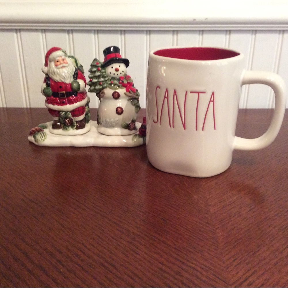 Rae Dunn SANTA Ceramic Mug